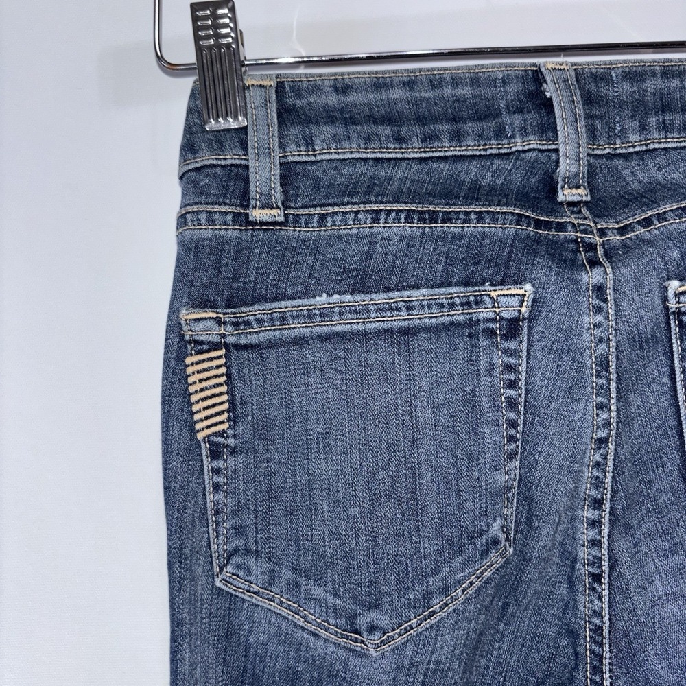 PAIGE Verdugo Mid Rise Ultra Skinny Distressed Jeans Blue Size 23 - Picture 11 of 12